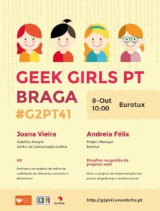 cartaz do evento g2pt41